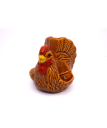 Vintage Giftco Rooster Chicken Napkin Salt &amp; Pepper Shaker Holder Ceramic - €12,70 EUR