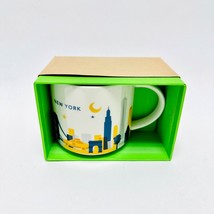 Starbucks New York State NY You are Here Coffee Global City Mug 14Oz Cup... - £59.98 GBP