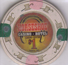 Horseshoe Casino Tunica, Ms $1 Casino Chip - £3.89 GBP