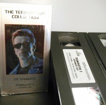 The Terminator Collection Box Terminator 1 &amp; 2 VHS NTSC Signal  - £7.13 GBP