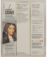(3 Ct) Clairol Color Crave Hair Makeup Shimmering Platinum Shampoo Wash ... - $314.61 MXN