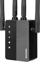 WiFi Extender WiFi Booster Cover up to 12880 sq.ft 105 Devices 1200Mbps Wall Thr - £71.25 GBP