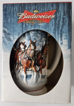 2007 Budweiser Winters Calm Holiday Stein Winter&#39;s Calm Christmas Beer M... - $21.10