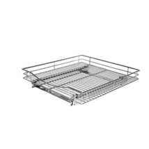 NEW Slide Out Cabinet Organizer Pull Out Sliding Shelf 20&quot; x 21&quot; Chrome - $41.49 CAD