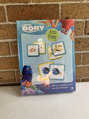 Disney Finding Dory Memory Match Game 72 Tiles - New & Sealed - $10.00