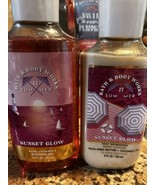 Bath &amp; Body Works Shea Vitamin E Sunset Glow Shower Gel 10 oz &amp; Body Lot... - $33.94 CAD