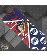 Vintage MOLTO Mens NFL New York Giants Sylvester Tasmanian Devil Necktie... - £15.68 GBP