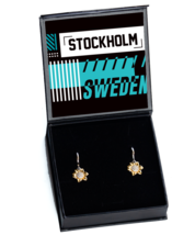 Stockholm,  Sunflower Earrings. Model 60083  - $39.95