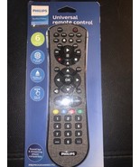 Philips 6-Device Universal Remote Control Soft Touch Gray. New In Box. P - $14.99