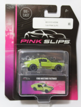 Jada 1/64 Ford Mustang Fastback Pink Slips Diecast Car NEW IN PACKAGE - $18.97