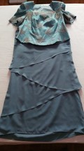 SIZE 50 LUXURY SPECIAL WEDDING GODMOTHER DRESS ONE USE ONLY DEAL-
show o... - $982.23 MXN