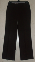 New Womens Dockers Khakis Dark Brown Trouser Pant Size 8 Med - £21.97 GBP