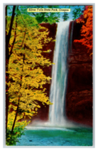 South Falls Waterfall at Silver Falls State Park in Oregon Postcard Unposted - £3.90 GBP