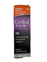 GenTeal Tears Severe Dry Eye Lubricant Gel 10g  - $286.35 MXN