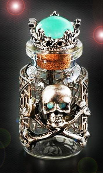 Primary image for HAUNTED ANTIQUE JEWELED BOTTLE ULTIMATE RICH FOREVER EXTREME MAGICK 7 SCHOLARS 