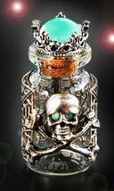 HAUNTED ANTIQUE JEWELED BOTTLE ULTIMATE RICH FOREVER EXTREME MAGICK 7 SCHOLARS  - £84.25 GBP