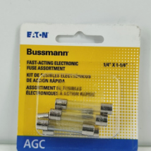Eaton Bussmann 1/4” x 1 1/4” HEF-1 AGC Electronic Fuse Kit (2)AGC-1, 3(1)AGC-2 - £5.53 GBP