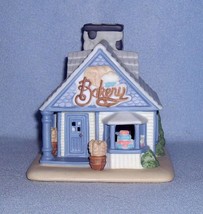 Partylite Village Bakery Cottage Tealight Holder Bisque Porcelain - $7.99