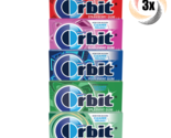 3x Packs Orbit Variety Sugarfree Gum | 14 Pieces Per Pack | Mix &amp; Match - £8.96 GBP