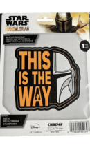 4&quot; WEATHER RESISTANT STAR WARS THIS IS THE WAY CAR WINDOW VINYL DECAL ST... - $107.51 MXN