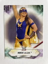 2021 Topps WWE Base Superstar Roster Card #123 Nikki A.S.H. wrestling card - £0.99 GBP