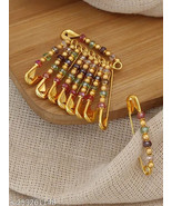 Sari saree pin (10 piece) Kundan Jewelry Set - $4.05 CAD