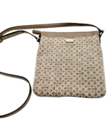 Coach Swingback Madison Op Art Needlepoint Khaki Signature Fabric Cross ... - $31.67