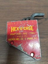 Tool Vintage Hex-E-Case Hartwyk Mfg. Co. Hex Wrench Set 2 Is Missing - £9.54 GBP