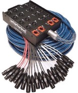 Whirlwind  MS-20-0-NR-050 Medusa 50 ft Box to Fan Audio Snake 20XLR No R... - $16,820.20 MXN