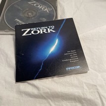 Return To Zork 1993 PC CD-ROM &amp; Manual Classic Vintage Graphical Adventu... - £5.52 GBP