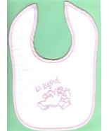 5 Baby Bibs Pink Bigfoot RV Infant Cotton Terry Towel Apron Sasquatch So... - £7.92 GBP