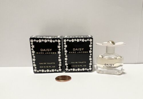 2 Marc Jacobs Daisy Eau de Toilette 0.13 fl oz 4 ml Travel Dabber Splash - £20.44 GBP