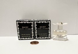 2 Marc Jacobs Daisy Eau de Toilette 0.13 fl oz 4 ml Travel Dabber Splash - £20.43 GBP