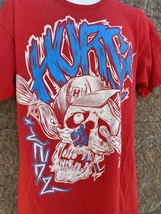 Hurst industriez Shifter Logo Men&#39;s red T Shirt Large Vintage USA Hot ro... - £15.56 GBP