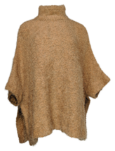 G.I.L.I. Pop-Over Sweater (Camel, M/L) A389053 - £25.29 GBP
