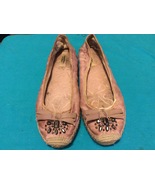 SIMPLY VERA VERA WANG WOMENS PINK LINEN ESPADRILLES - SIZE 8 M - Free Sh... - $46.89 CAD