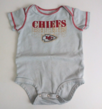 NFL Team Apparel Kansas City Chiefs Unisex Bodysuit Infant Size 18 Months - $14.54