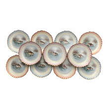 Antique Limoges France LS &amp; S Import Handpainted Porcelain Fish Plates Set of 11 - £307.52 GBP