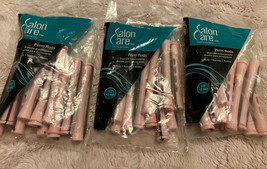 Salon Care Perm Rods 13mm 1/2” vintage Lot 3 Packages of 12 Rods NEW - £12.64 GBP