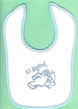 5 Baby Bibs Blue Infant Cotton Terry Towel Apron Bigfoot RV Souvenir Sasquatch - £7.92 GBP