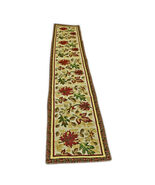 Fall Leaves Design Jacquard Table Runner 13x72 inches RaaKha - €10,20 EUR