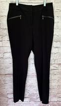Emaline &quot;Florence&quot; Black Stretch Career Dress Pants Women&#39;s Size 6 NEW - $36.00