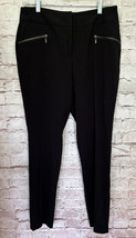 Emaline &quot;Florence&quot; Black Stretch Career Dress Pants Women&#39;s Size 6 NEW - £28.84 GBP