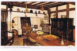 Postcard The Kitchen At Hall&#39;s Croft Stratford Upon Avon UK - £1.69 GBP