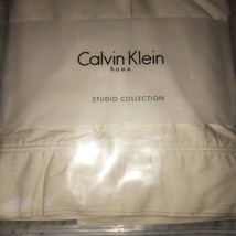 Calvin Klein Home &quot;Sand&quot; 2pc Standard Pillowcases 20”32” Set Swen In Usa Bnip - £51.19 GBP