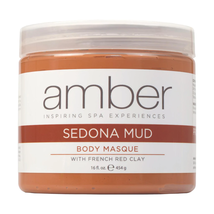 Amber Mud Masque, Sedona and French Red Clay, 16 Oz.