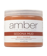 Amber Mud Masque, Sedona and French Red Clay, 16 Oz. - £28.23 GBP