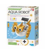 4M Aqua Fish Solar Hybrid Power Robot Kids Science Kit Homeschool Teache... - £15.89 GBP