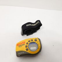 Sony SRF-M78 Sports Walkman Yellow Portable FM/AM Radio With Arm Band ar... - $17.99