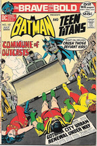 The Brave and the Bold Comic Book #102 DC Batman and Teen Titans 1972 VE... - $48.27